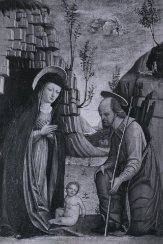 Anonimo — Butinone Bernardino - sec. XV/ XVI - Natività di Cristo — insieme